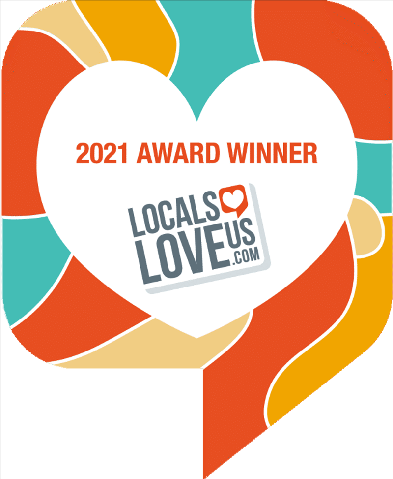 Locals Love Us award, 2021